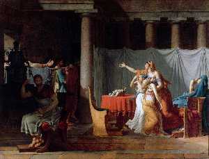 Jacques Louis David - The Lictors Returning to Brutus the Bodies of his Sons