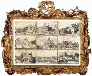 Nine Images of Public Buildings of Delft