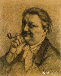 Gustave Courbet - Self-Portrait