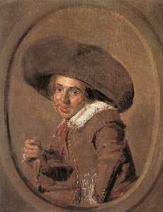 A Young Man in a Large Hat