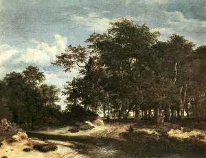 WikiOO.org - Енциклопедия за изящни изкуства - Живописец, художник Jacob Isaakszoon Van Ruisdael (Ruysdael)