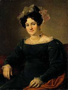 Portrait of P.I. Sapoznikova