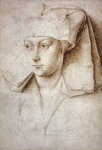Rogier Van Der Weyden - Portrait of a Young Woman
