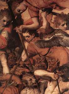 The Fall of the Rebellious Angels (detail)