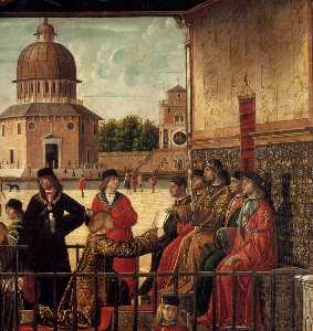 Arrival of the English Ambassadors (detail) (13)