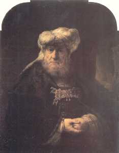 Rembrandt Van Rijn - Man in Oriental Costume