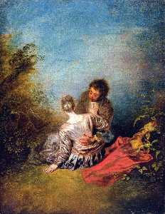 Jean Antoine Watteau - The Misste