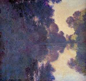 Claude Monet - Morning on the Seine, Clear Weather