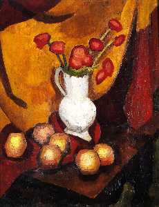 Roger De La Fresnaye - Poppies in a Vase