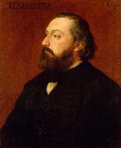 Portrait of Léon Gambetta