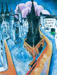Wikioo.org - The Encyclopedia of Fine Arts - Artist, Painter  Ernst Ludwig Kirchner