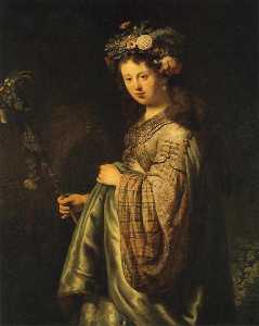 Saskia Dessed as Flora