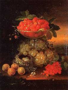 Still Life with Fruit ad Nest of Eggs