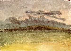 William Turner - Storm-Clouds: Sunset