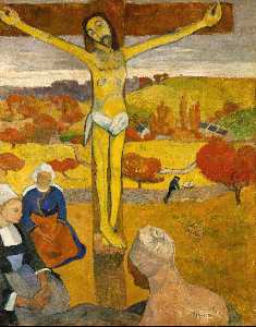 Paul Gauguin - Yellow Christ - (buy famous paintings)