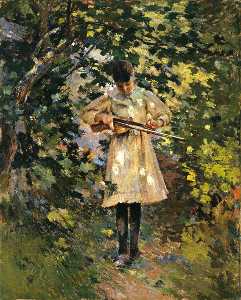 The Young Violinist (also known as Margaret Perry)