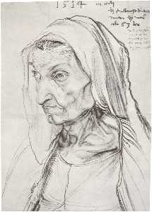 Albrecht Durer - Portrait of the Artist-s Mother