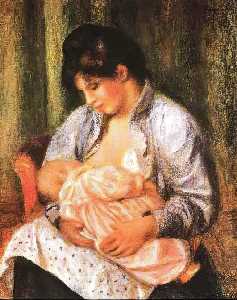 Pierre-Auguste Renoir - Mother and Child