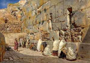 Klagemauer Der Juden - The Wailing Wall, Jerusalem