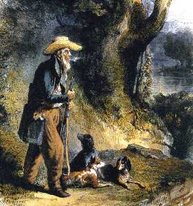 The Great Traveller Charles Alexandre Lesueur In The Forest