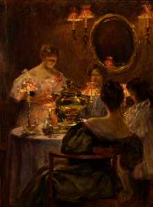 WikiOO.org - Enciclopedia of Fine Arts - Artist, Painter Irving Ramsey Wiles