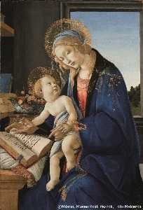 Sandro Botticelli - Madonna Of The Book (madonna Del Libro)