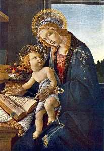 Sandro Botticelli - Madonna with the book
