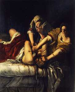 Judith beheading holofernes