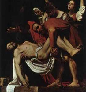 Caravaggio (Michelangelo Merisi) - The Entombment of Christ - (buy famous paintings)