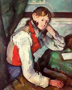 Paul Cezanne - Boy in a Red Waistcoat