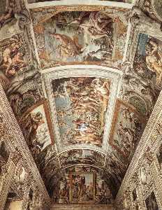 frescoes-Ceiling fresco