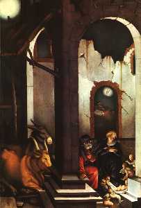 Grien Nativity, pine panel, Pinakothek at Muni