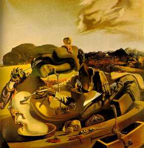 Dalí cannibalism in autumn,1936-37, tate gallery,london