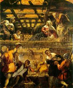 The Adoration of the Shepherds, - (542x455)