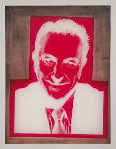 Andy Warhol - Silkscreen for Portrait of Sidney Janis