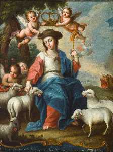 The Divine Shepherdess (La divina pastora)