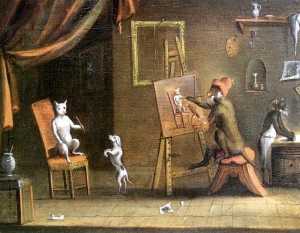 The painter monkey