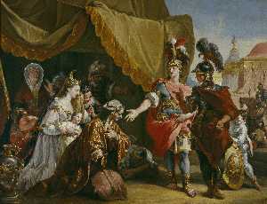 Family of Darius before Alexander