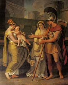 WikiOO.org - Encyclopedia of Fine Arts - Umelec, maliar Johann Heinrich Wilhelm Tischbein (Goethe Tischbein)