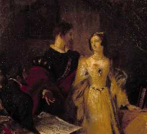 Lady Jane Grey Prevailed on to Accept the Crown