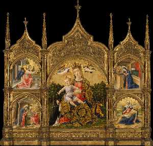 The Madonna of Humility, the Annunciation, the Nativity and the Pietà