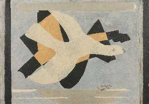 Georges Braque - The bird and its shadow I