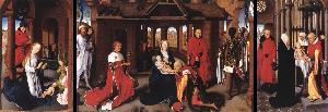 Hans Memling - Adoration of the Magi: Whole Triptych