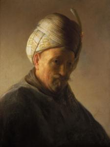 Rembrandt Peale - Old man with turban