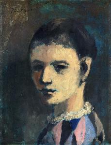 Pablo Picasso - Harlequin-#39;s Head