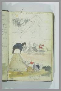 Eugène Delacroix - Arab Studies Camp