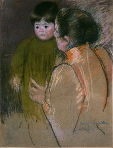 Mary Stevenson Cassatt - Mother and child