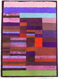 Paul Klee - Individualized Altimetry of Stripes