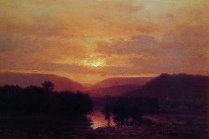 Scotlan George Inness - Sunset