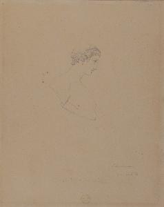 Vincenzo Camuccini - Classical Male Bust in Profile